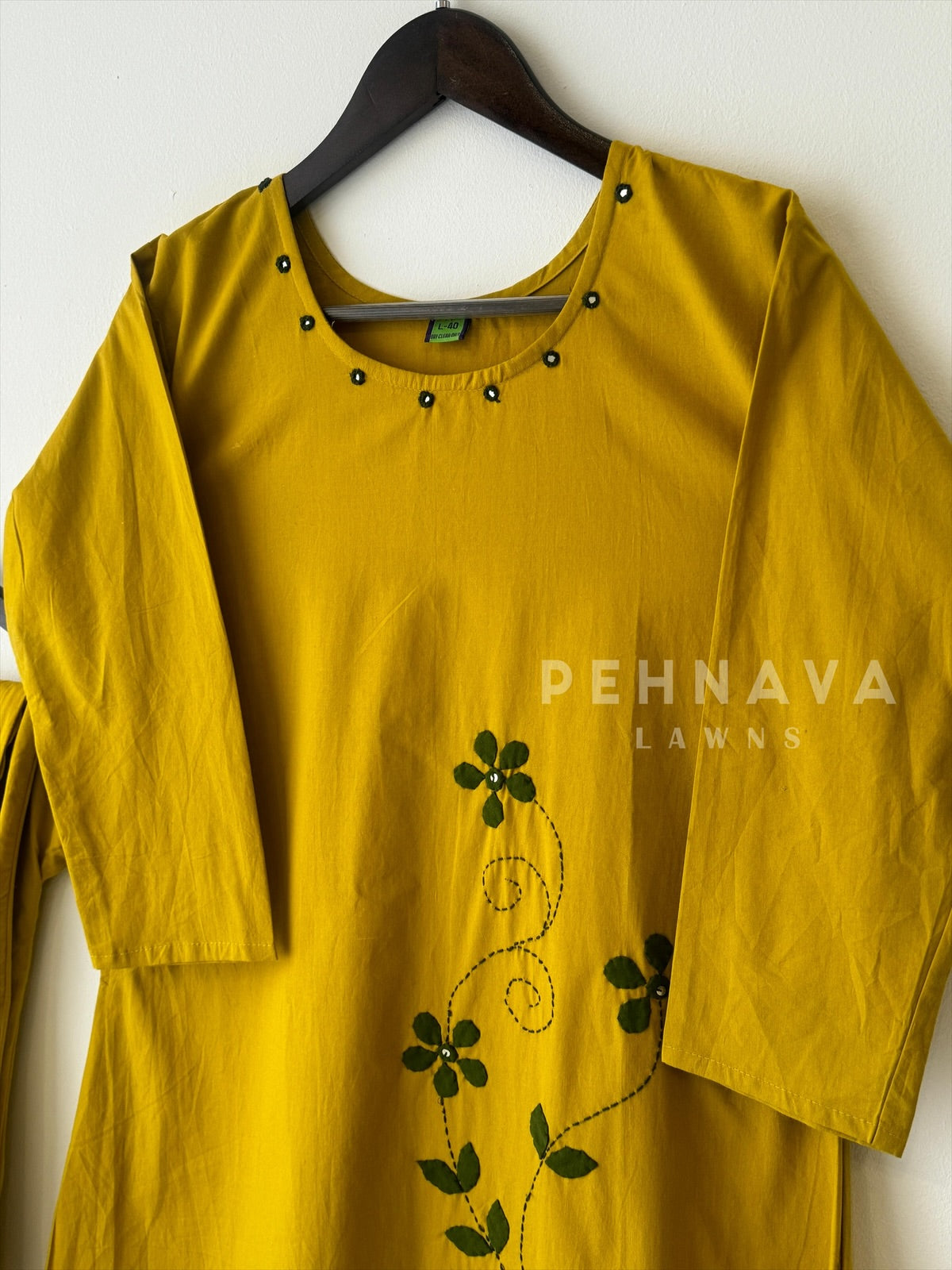 Cotton Applique Suit - Pehnava Lawns