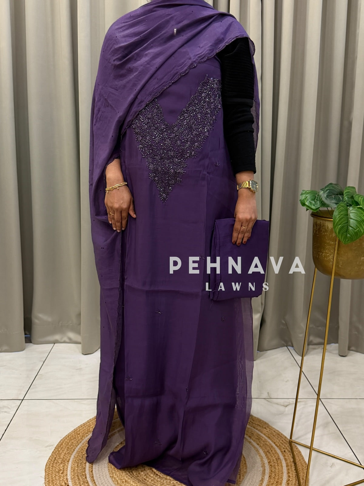 Handworked Unstitched Suit-2291