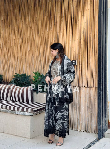 Printed Cotton Suit 1344