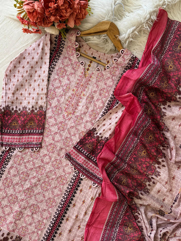 New Ready to Wear Embroidered Suit-1001