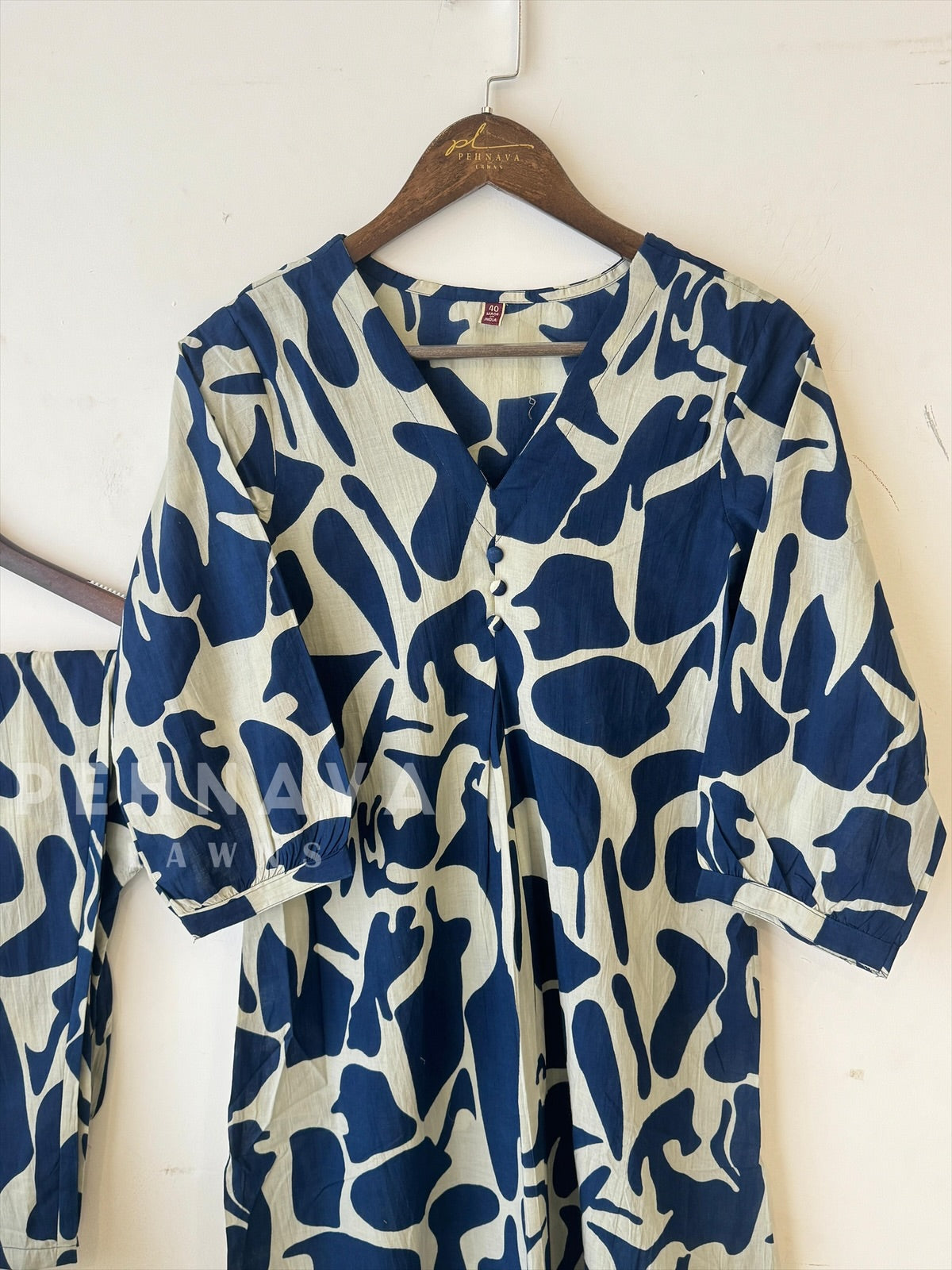 Printed Co-Ord Set-18707 - Pehnava Lawns