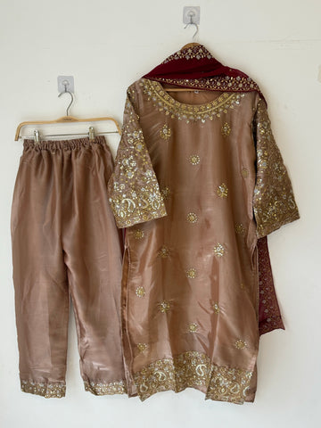 Jimmy choo ready to wear suit with dupatta