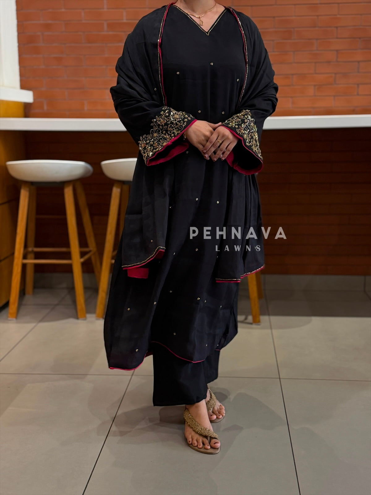 Handworked Three Piece Suit Set