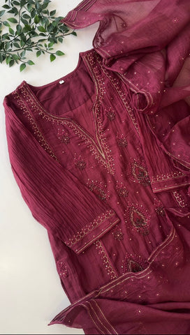 Mul-chandheri Premium 3 piece  Suit