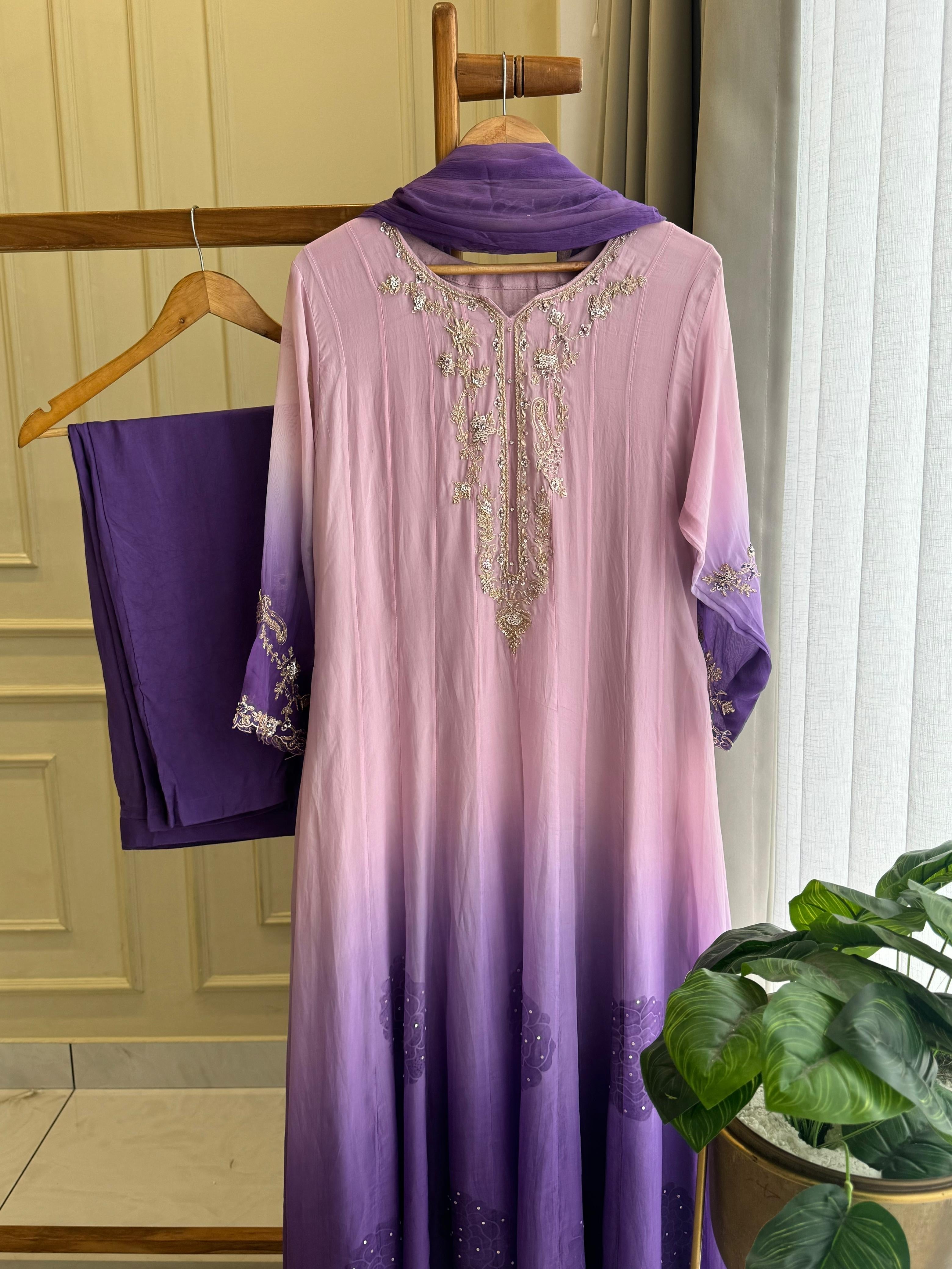 Premium Zardozi Handworked Anarkali Suit