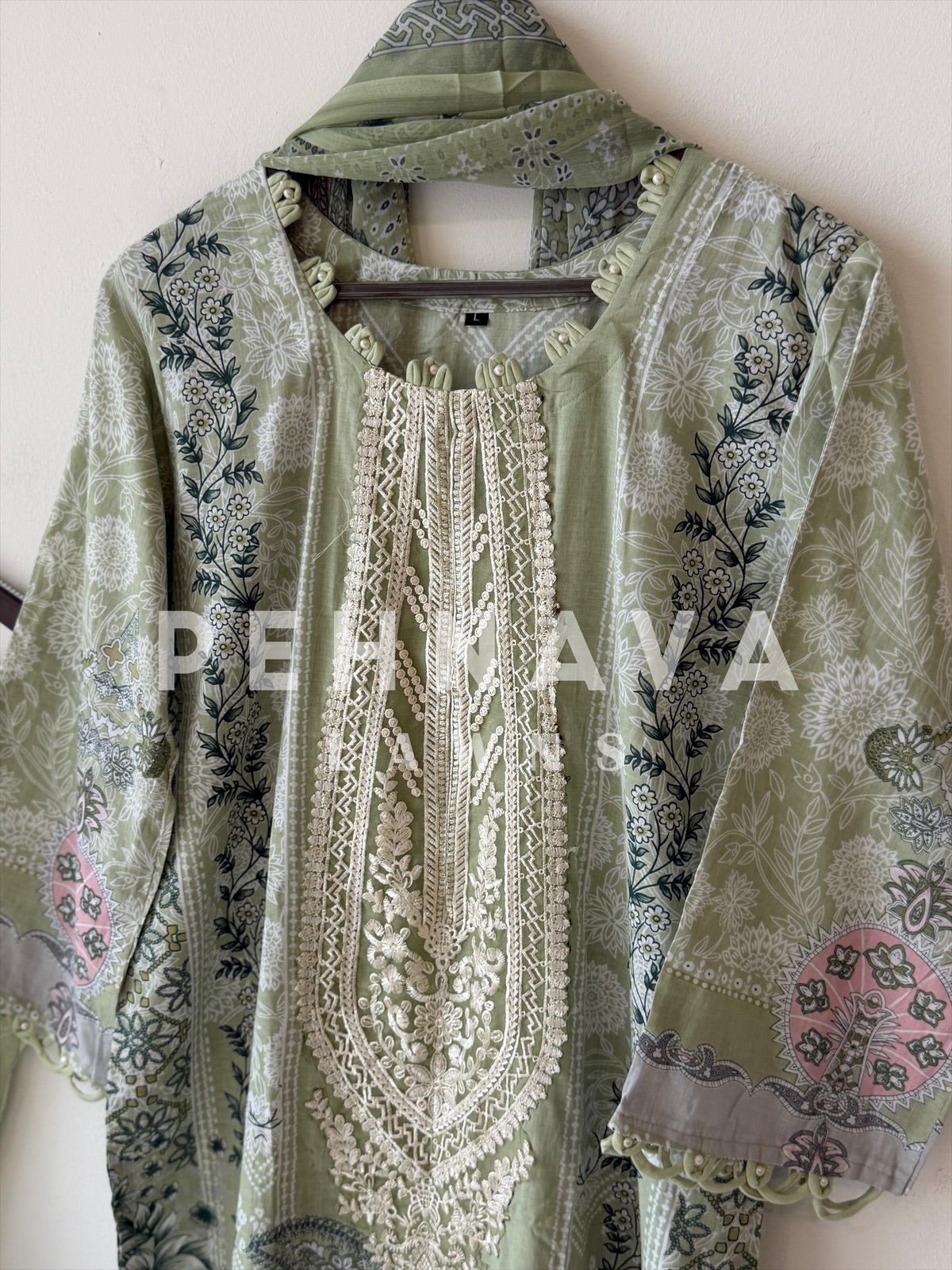 Floral Printed Ready to wear suit-1737
