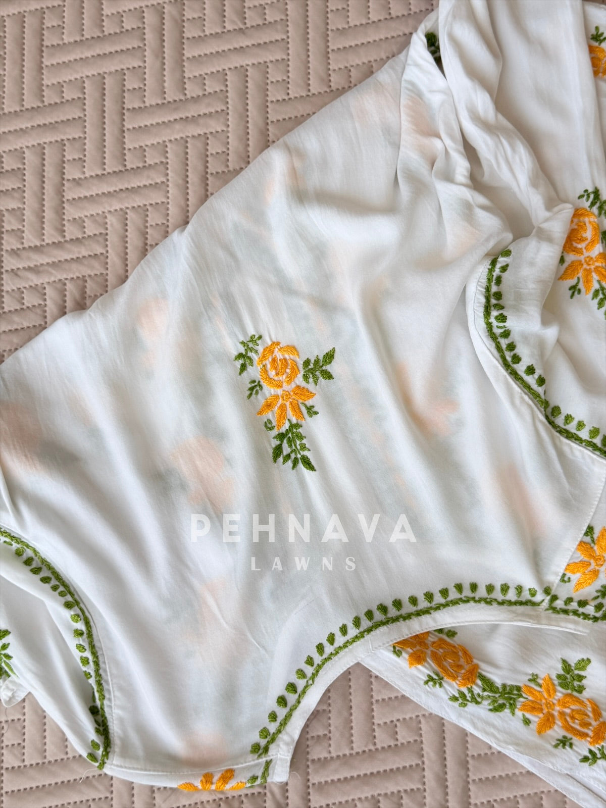 Chikankari Rayon Kurta Set