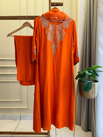 Premium Silk kurta With Handwork