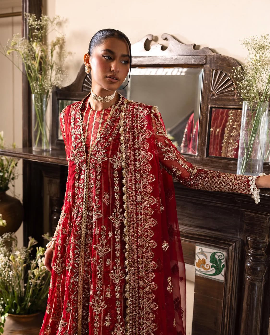 The Premium Lehenga Suit -TEAROSE