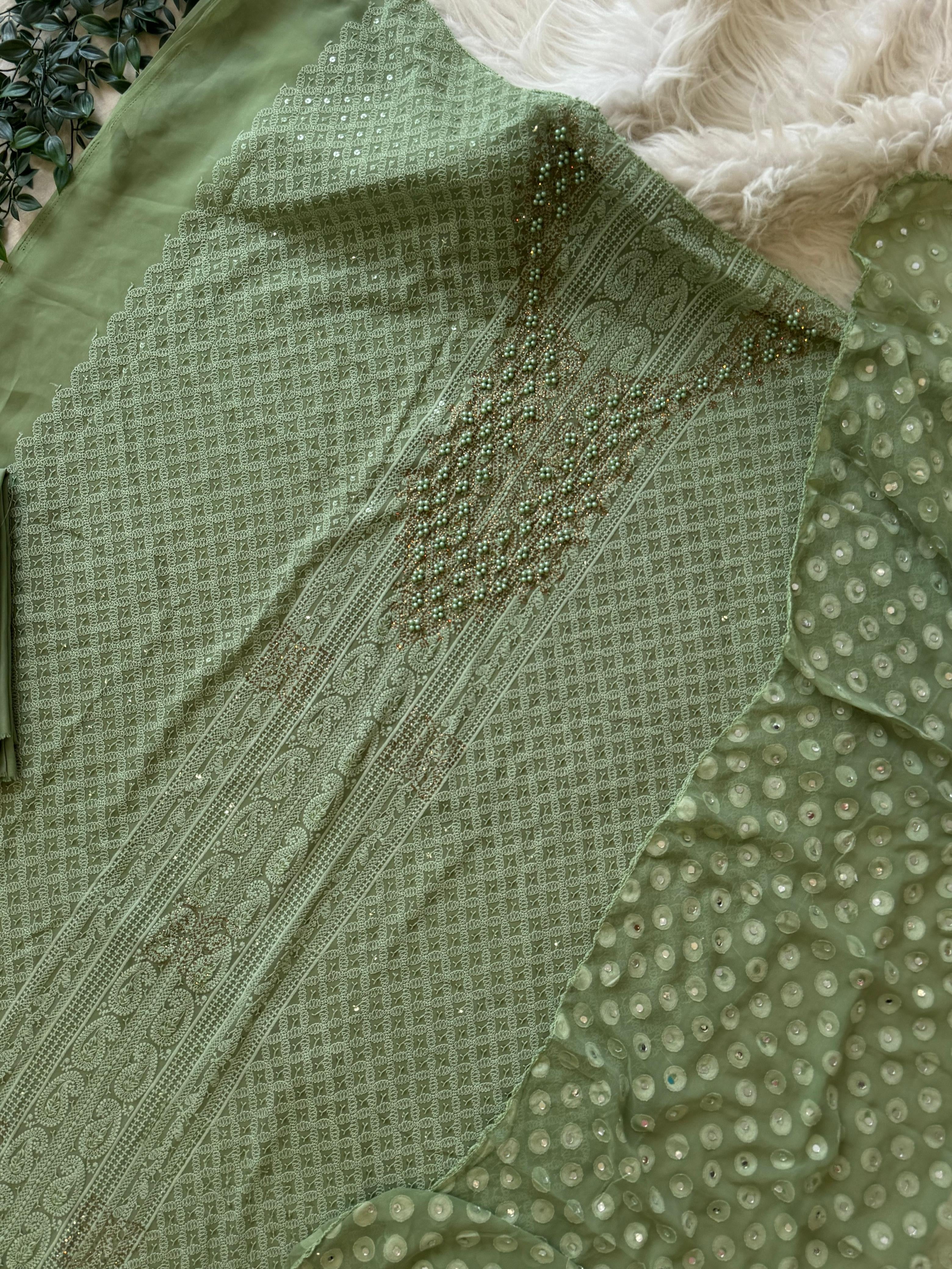 Party wear Georgette Suit