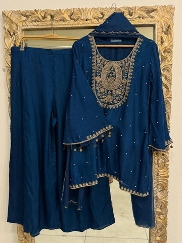 Pure Silk Elegance Suit 2158