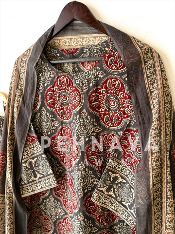 Cotton Printed Suit 313