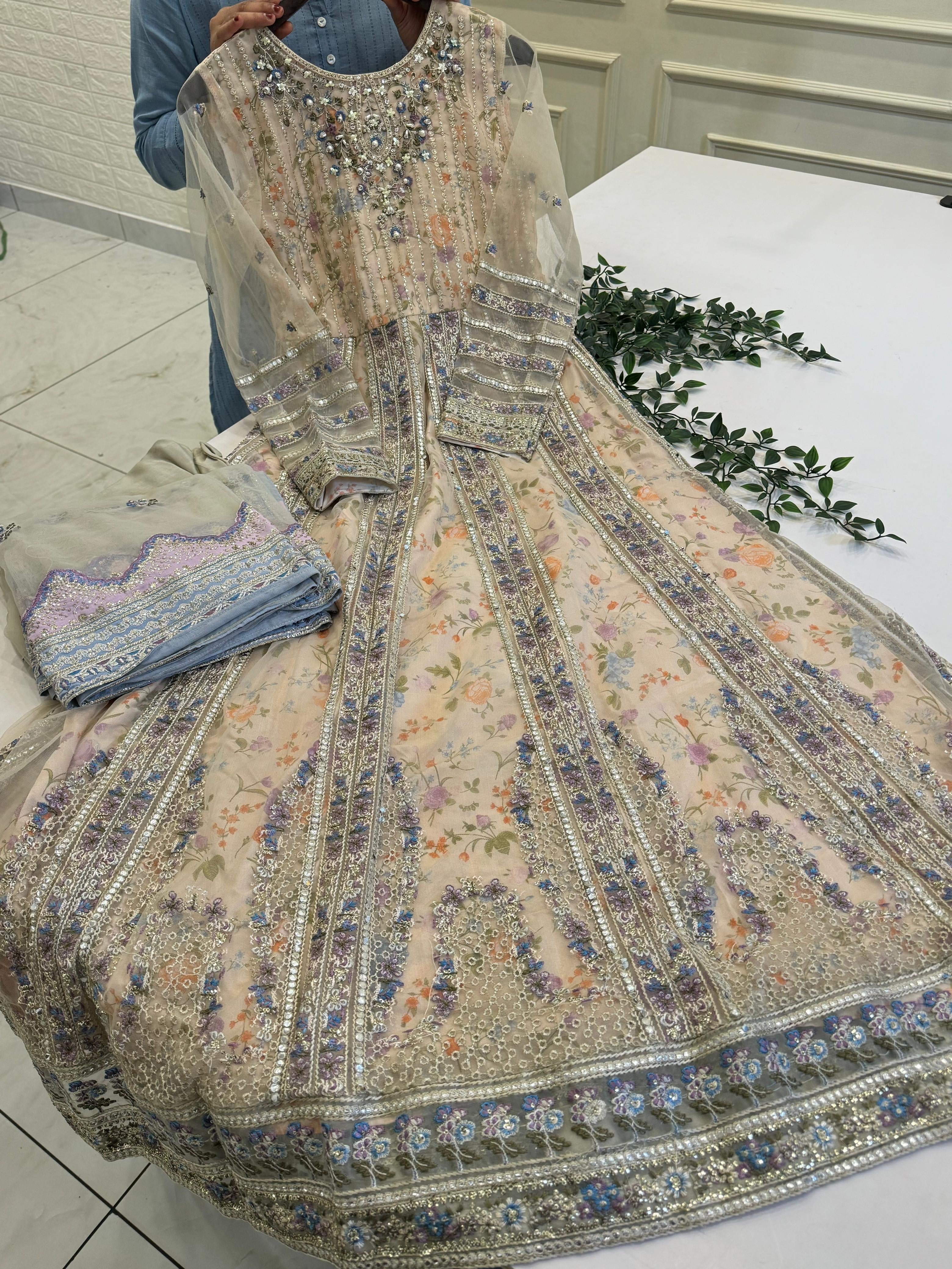 Vintage Grace Pastel Suit