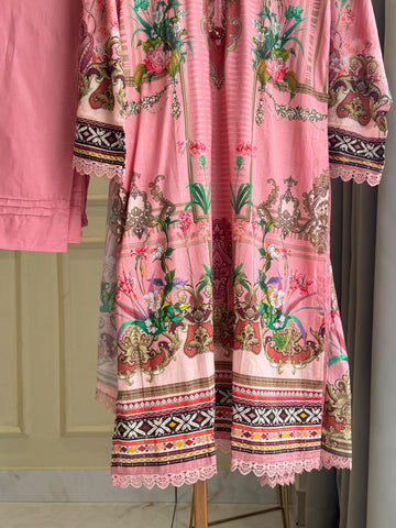 Jade Casual Fit Lawn Suit- 3455