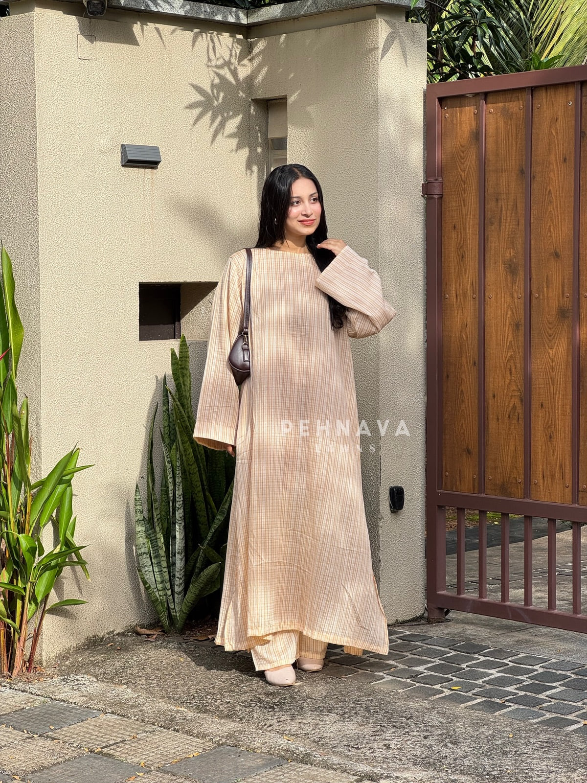 Modest Lined Two Piece Set