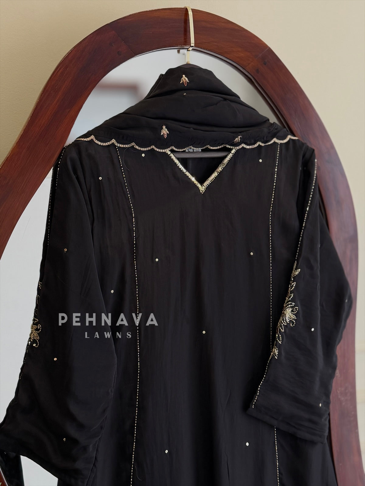 Handworked Panel Suit Set