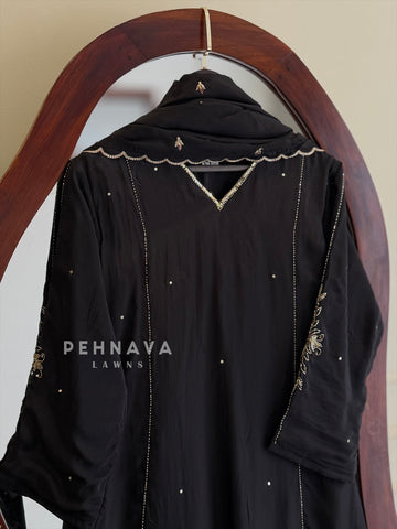 Handworked Panel Suit Set