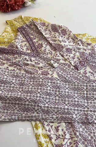 Panel cut three peice flaired suit