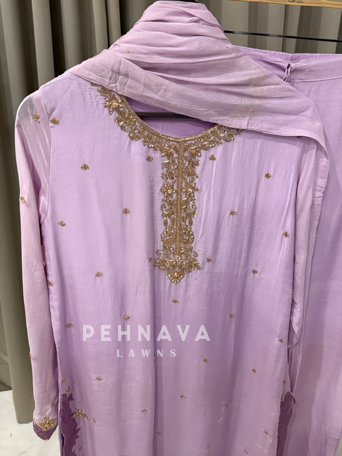 Premium Crepe Handworked Ensemble -1320