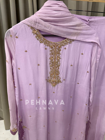 Premium Crepe Handworked Ensemble -1320