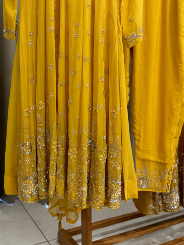 Heavy Handworked Anarkali Suit-53892