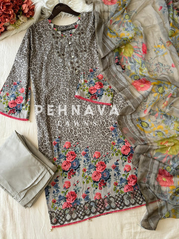 Comfort Fit Cotton Suit Set