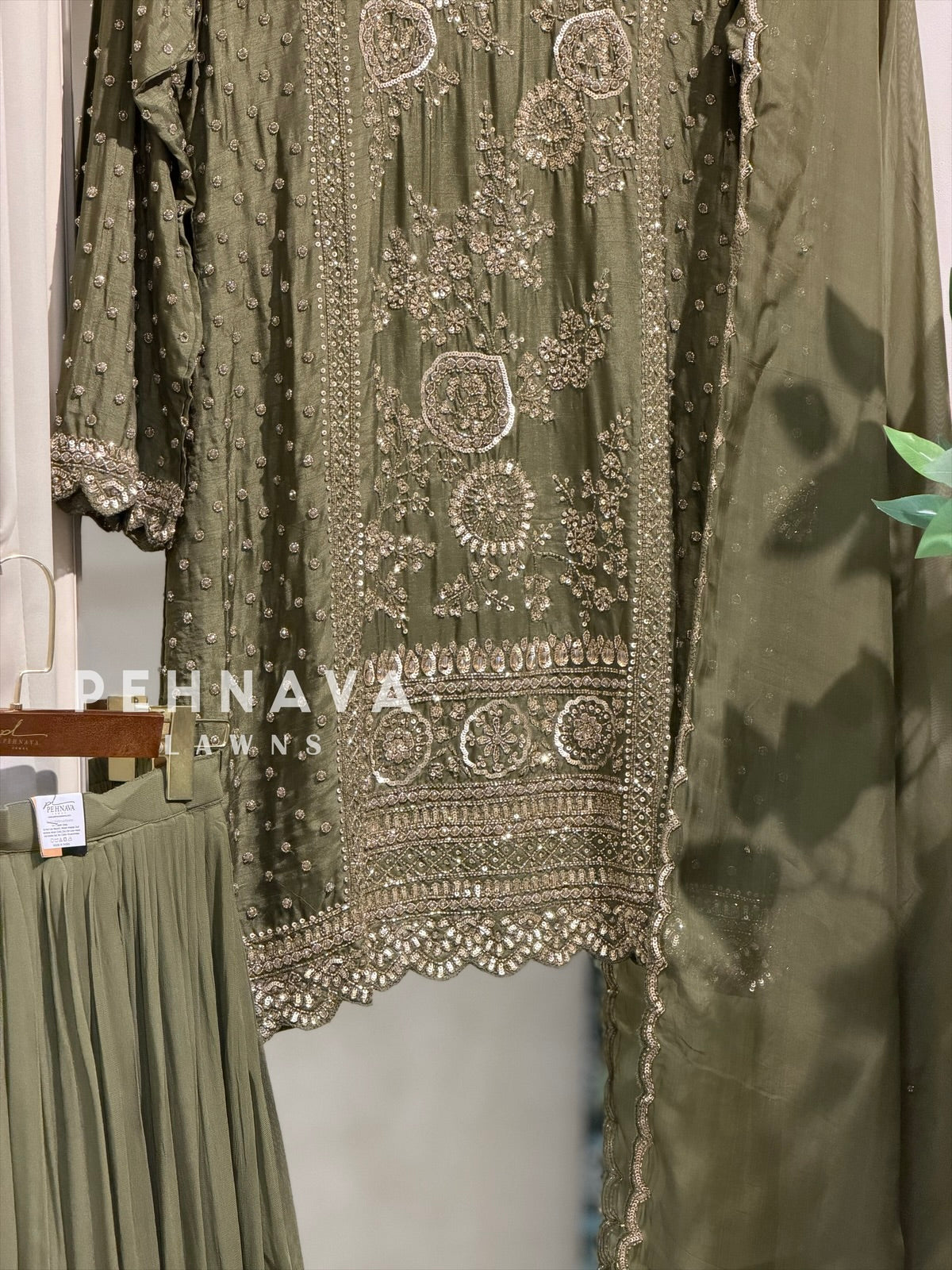 Premium Handworked Chinnon Ensemble