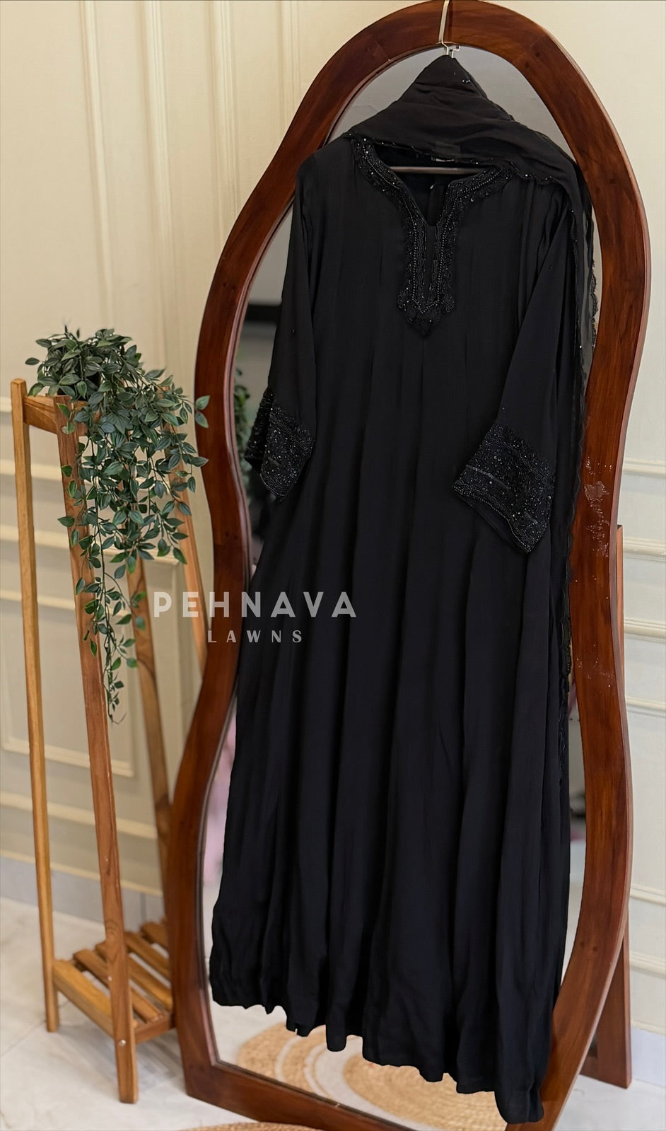 Premium Handworked Anarkali Attire