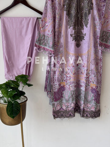 Floral Printed Ready to wear suit-1731