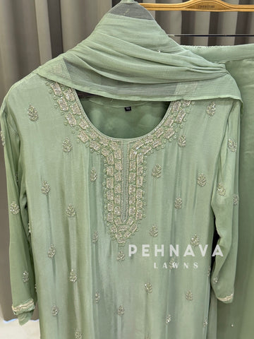 Premium Handworked Chinnon Ensemble-8894
