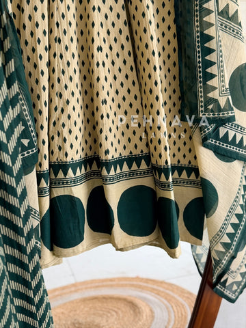 Block Printed Cotton Suit Set