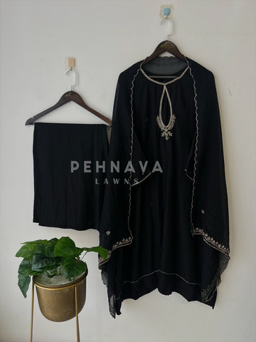 Premium HandWork Detailed chandheri Suit