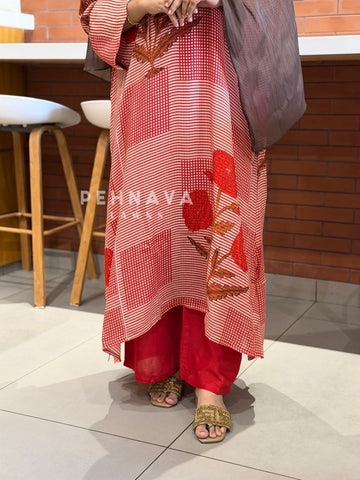 Floral Printed Two Piece Set 5198