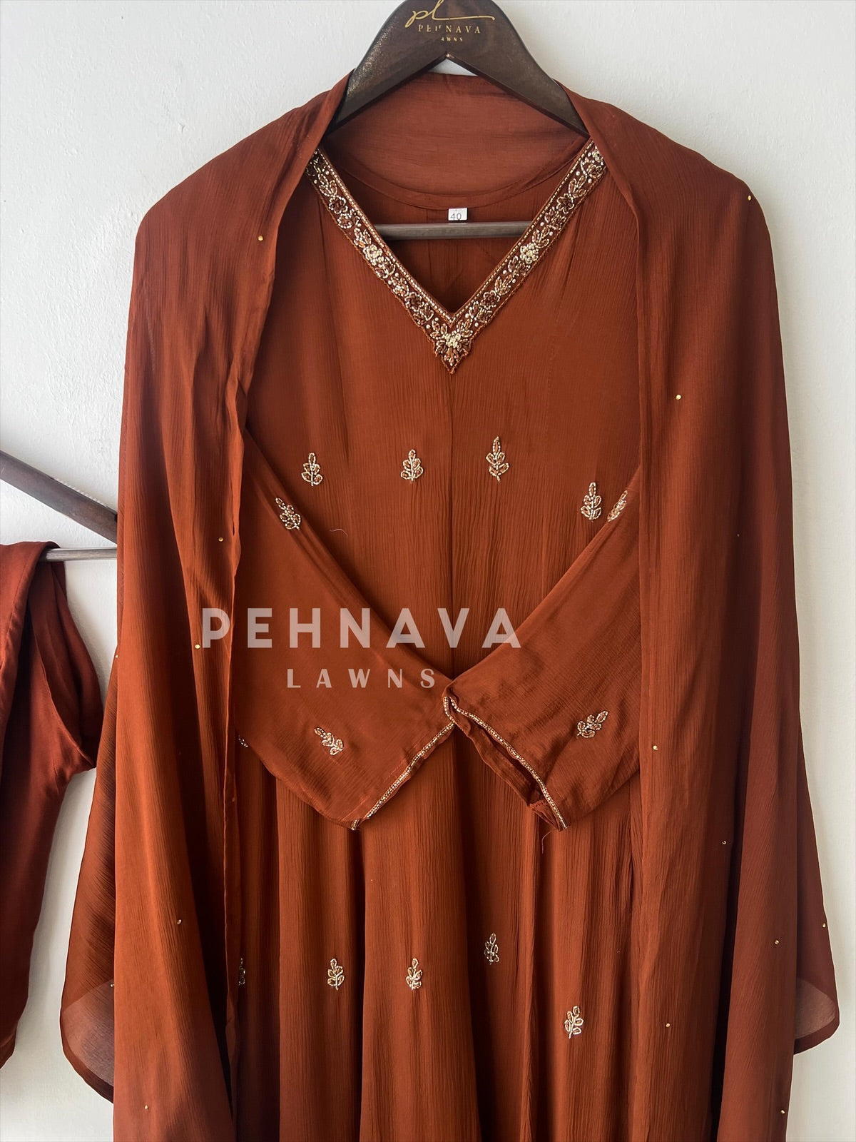 Premium Work Anarkali Set