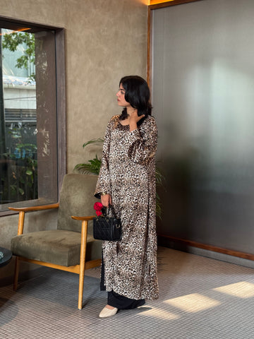 Animal Printed Two Piece Set-6185 P3