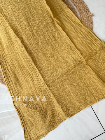 Mul Chanderi Chikankari Ensemble