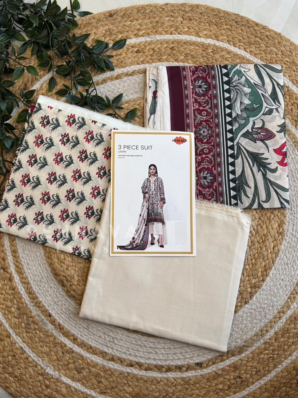 Premium Khaadi Printed Lawn Suit