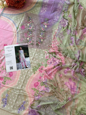 Printed Lawn Collection-TULIP SUGAR