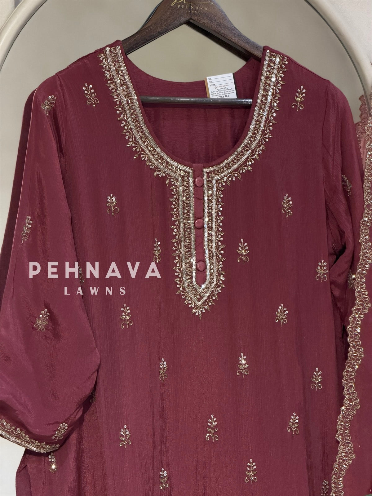 Premium Handworked Chinnon Ensemble