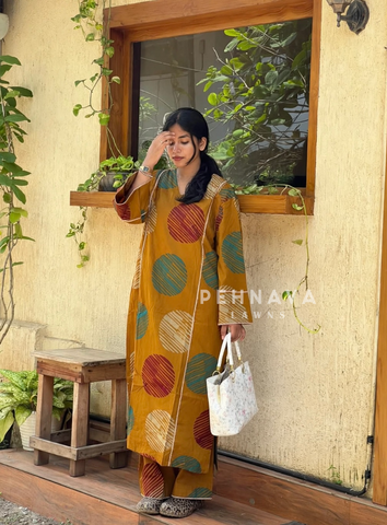 Daily Wear Cotton Printed Suit Set-B261