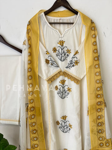 Cotton Suit with Dupatta