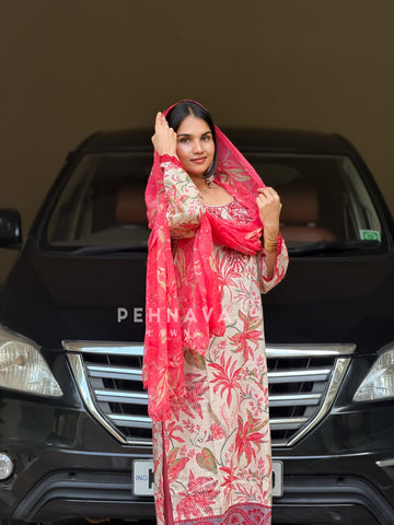 Signature Printed Lawn Unstitched Suit-1550
