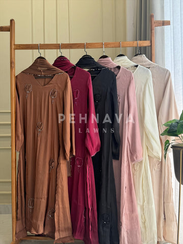 Shimmer A-line 3 peice Suit-3617 - Pehnava Lawns
