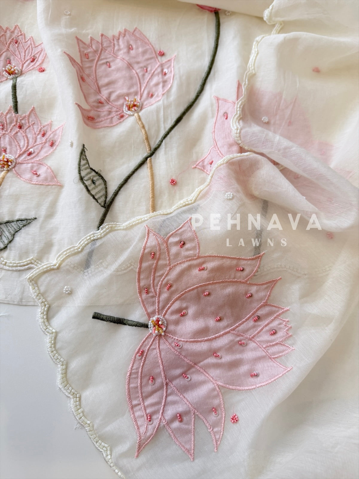 Chanderi Embroidered Unstitched Suit SS 1567