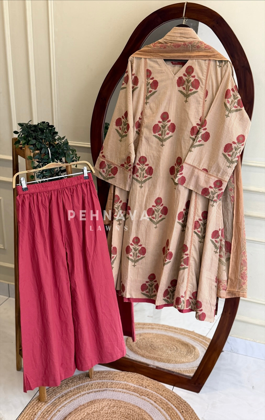 Floral Printed Cotton Set SN5291