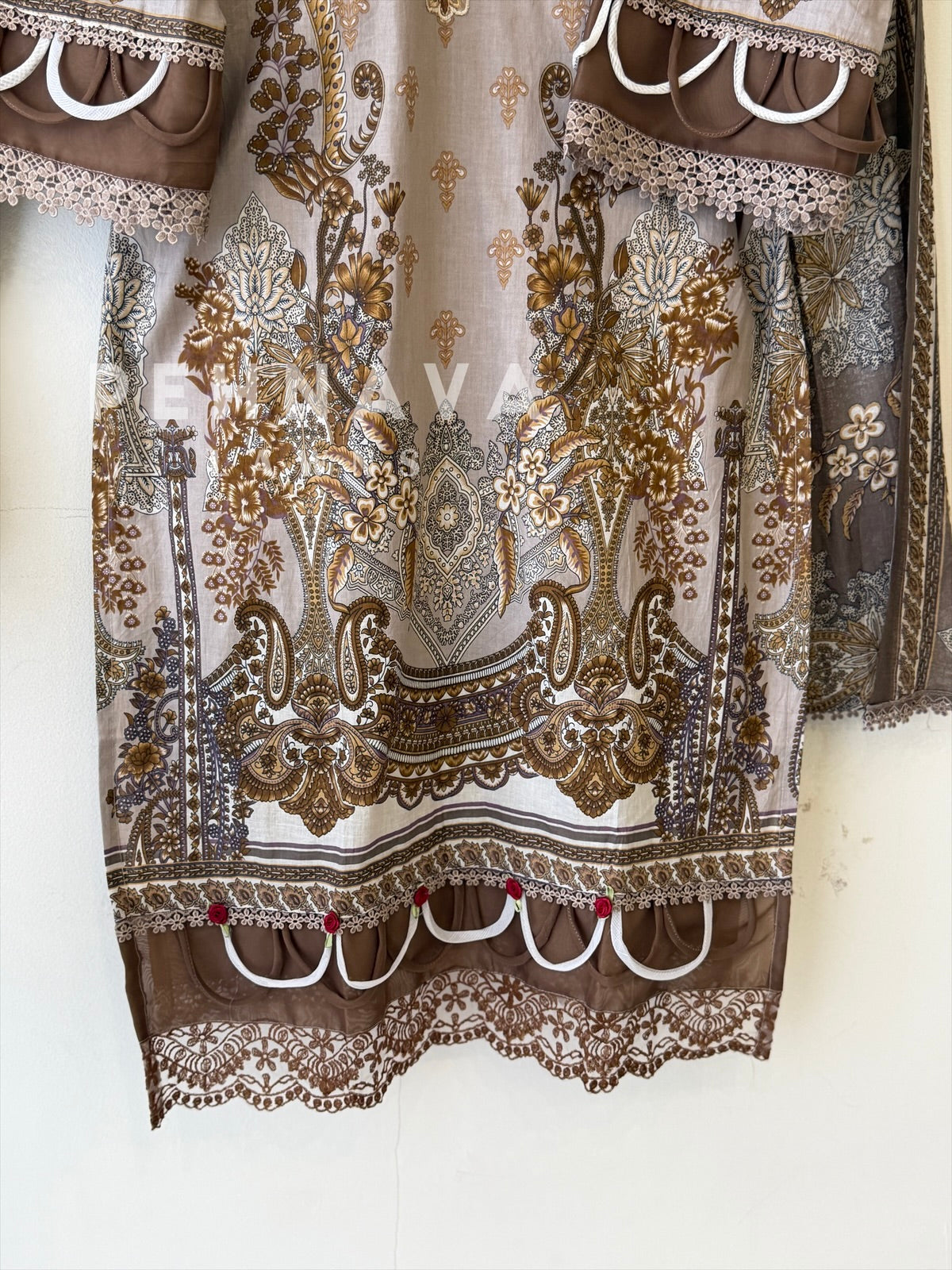 Embroidered Casual Ready To Wear Suit