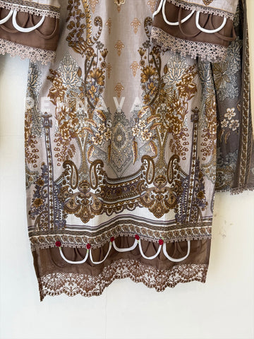 Embroidered Casual Ready To Wear Suit