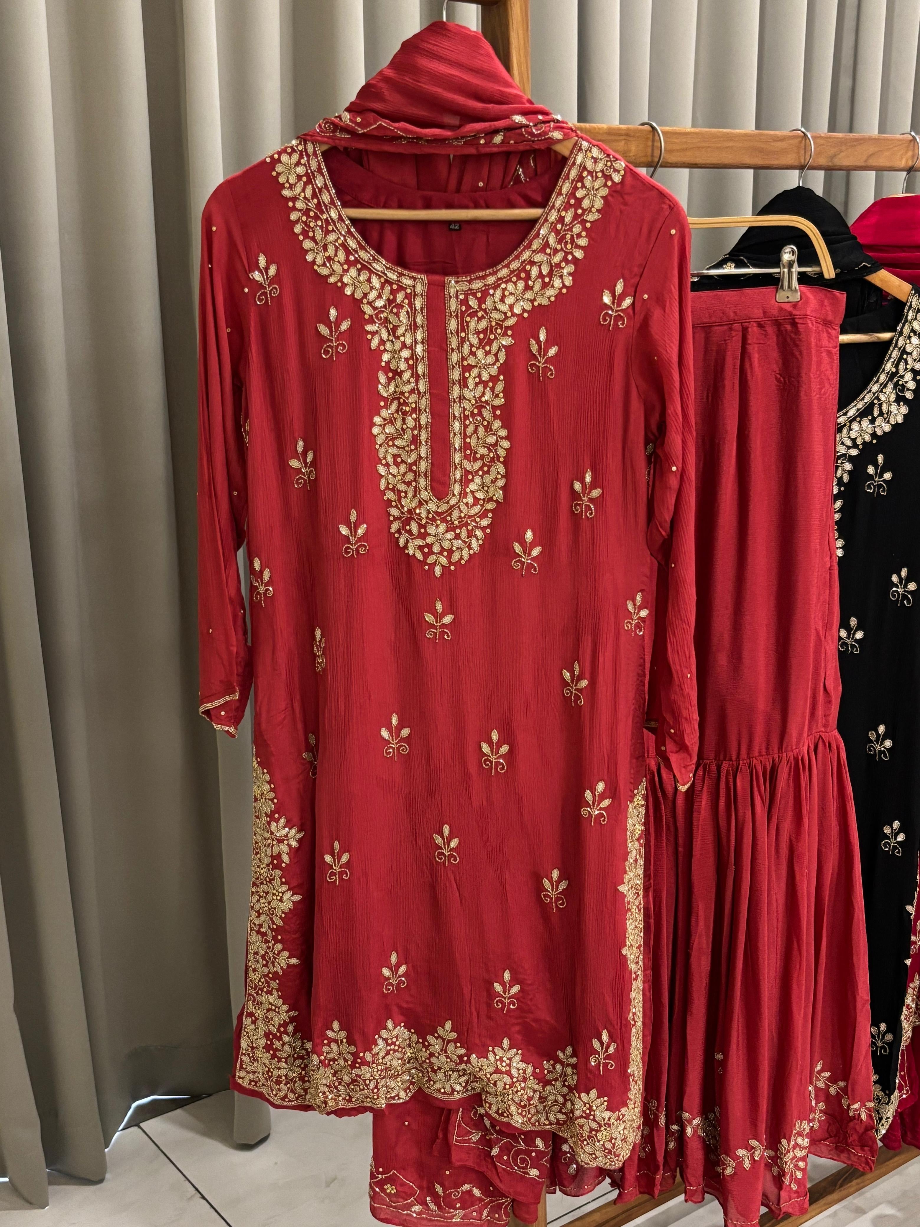 Chinnon Handworked suit-with color options-7482