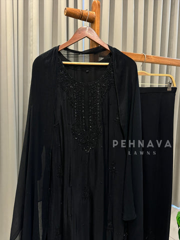 Premium Hand Work Ethnic Suit - Pehnava Lawns