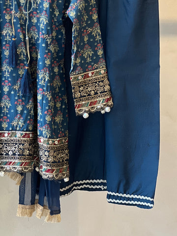 Kids party wear -ready to wear MKD-E25-05 - Pehnava Lawns